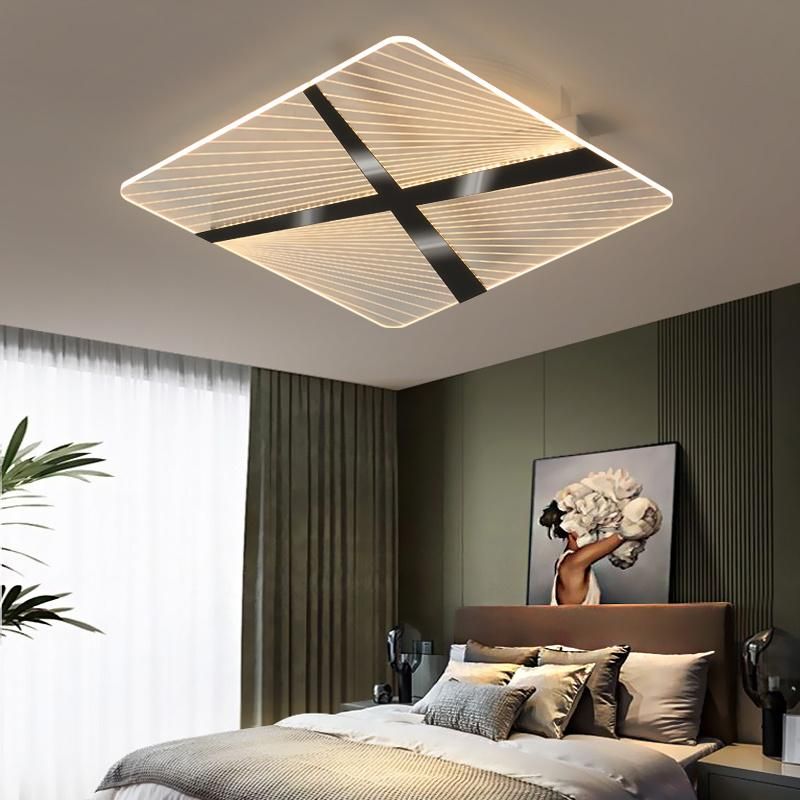 Living Room Lamp Household LED Ceiling Lamp Square Nordic Hall Lamp