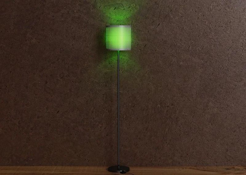 DIY LED Ambient Light LED Floor Lamp Entertainment and Room Decorationcorner Colorful Modern Standing Lamp Ambient Lighting Compatible with Tuya L