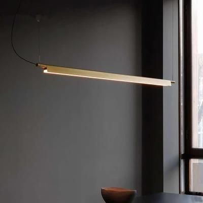 Scandinavian Style Art Pendant Lights Restaurant Bar Creative Long Pendant Light Study Room Suspension Lamp (WH-AP-178)