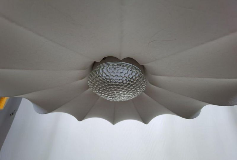 Idaqiu Factory Outlet Luxury Hotel Blimp Zeppelin Bubble Cocoon Silk Pendant Lamp