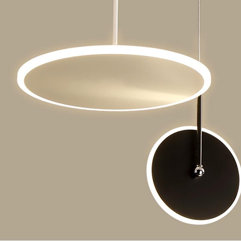 Nordic Chandelier Living Room Modern Rotunda Ceiling Light LED Pendant Lamp