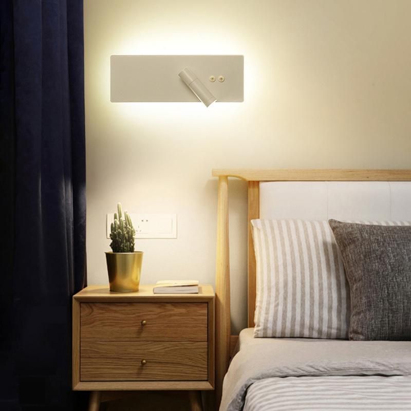 Bedhead Wall Lamp Modern Creative Study Living Room Rotating Reading Light