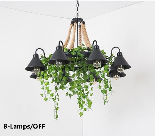 Indoor industrial Hanging Lighting Chandelier Lamp for Restaurant Decoration Light