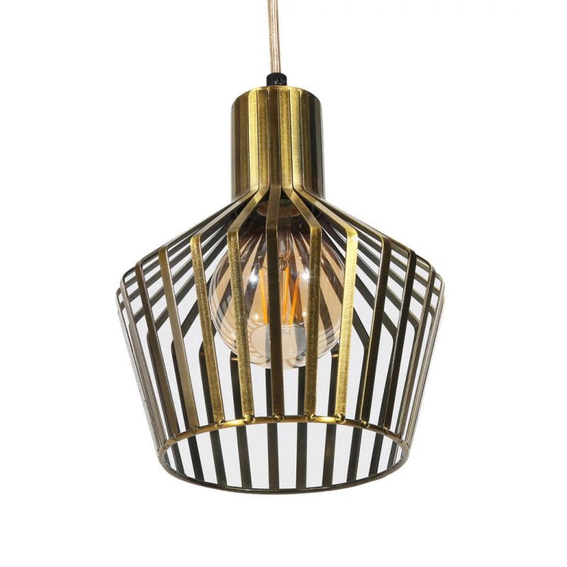 Modern Lamp Shade Pendant Lighting with Iron Net