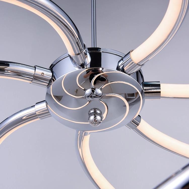 2021 New Bright Aluminum Metal Design Bedroom Modern Pendant Lights