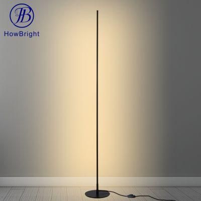 How Bright Hot Sale Modern Decorative Nordic Backside 20W Corner LED Floor Lamp