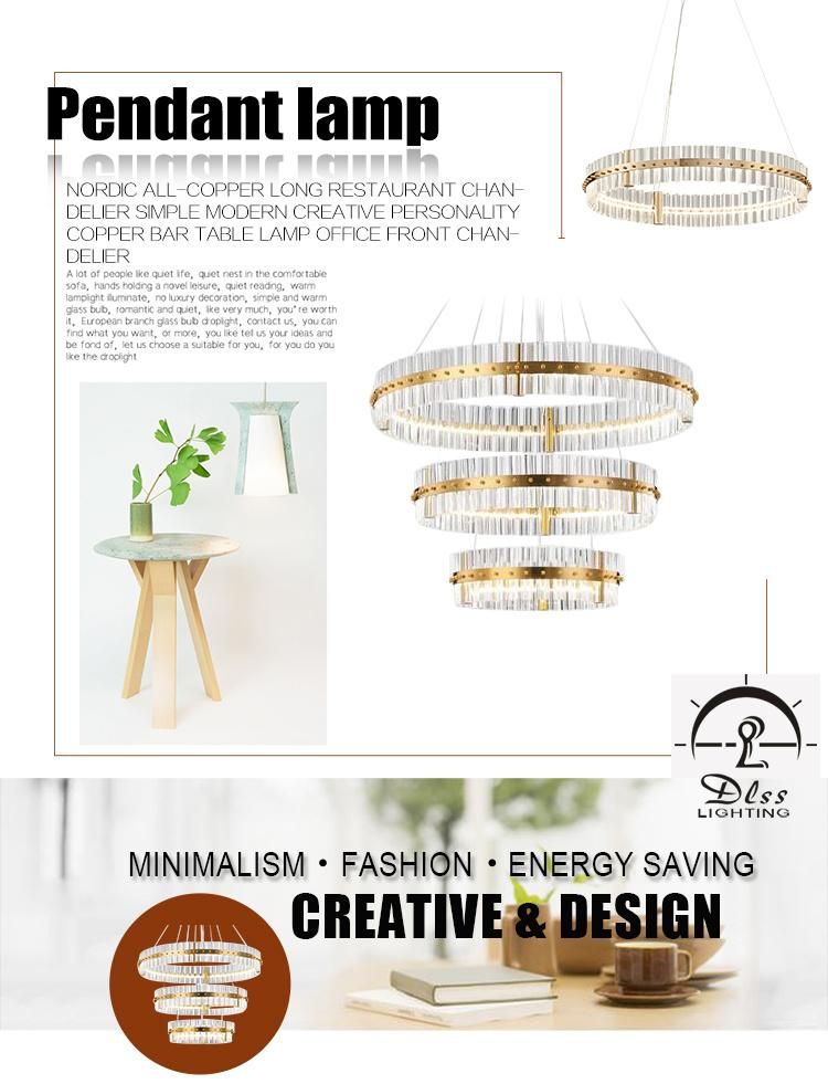 Crystal Design Pendant Lamp