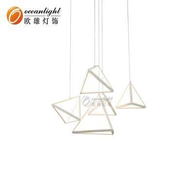 Silicone+Aluminum Modern Ceiling Lights LED Lamp for Living Room Bedroom
