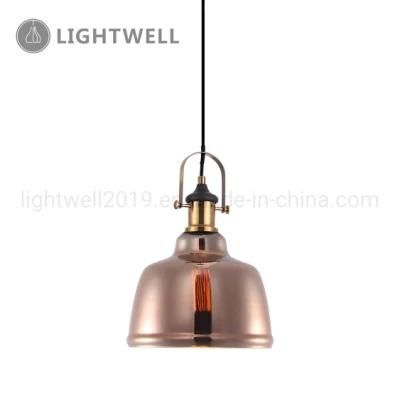 Decorative Suspension light glass pendant lamp simple Hanging Light