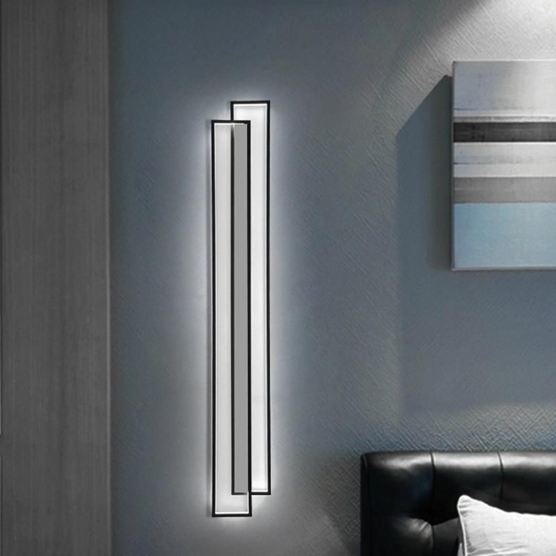 Long Line Lamp Bedroom Wall Light Porch Simple Modern LED Decorative Bedside LED Lamp