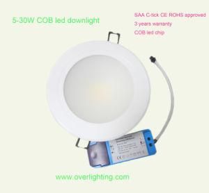 15W Dimmable COB LED Downlight Inceiling Light