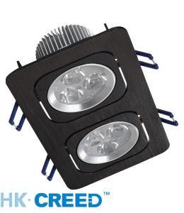 HK Creed High Power LED Ceiling Light 3*1W*2