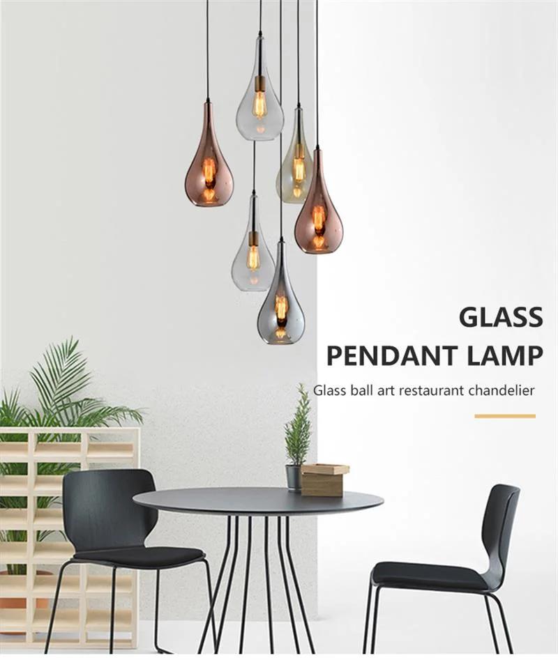 Contemporary Boreal Europe Style Luxury Decor Chandeliers Lamp Cafe Kitchen Drawing Room Pendant Light