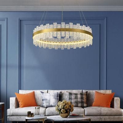 Nordic Living Room Pendant Lamp Bedroom Dining Room Full Copper Chandelier