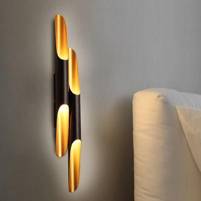 Replica Coltrane Pipe Black Gold Rustic Vintage Industrial Wall Light (WH-VR-59)