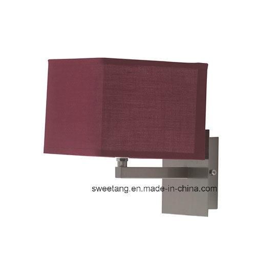 Indoor Lighting Fabric Shade Wall Lamp E27 E14 for Decoration Bedroom Light
