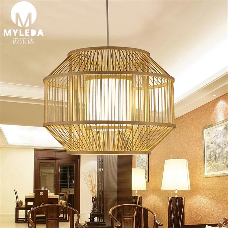 Modern Style Wood Pattern Decoration Pendant Lights for Home, Bar, Living Room, Dining Room