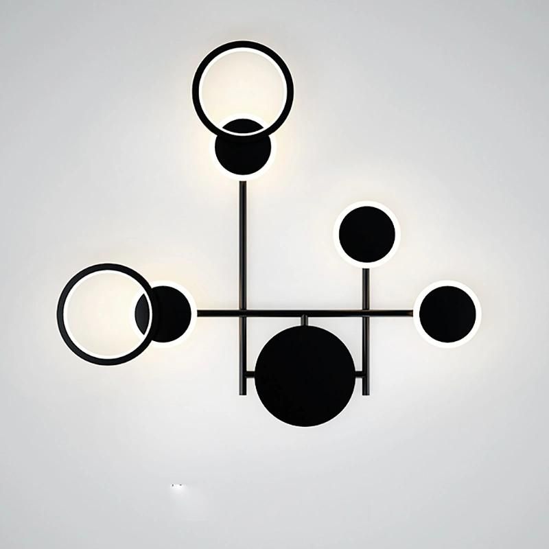 Nordic Living Room Wall Lamp Modern Creative Aisle Bedroom Bedside Lamps