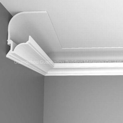 Fire-Resistance Grg Gypsum Cornice Moulding with LED Lights