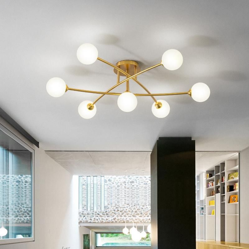Ball Concise More Lights Ceiling Lamp Chandelier Pendant Lamp Bedroom Lamp