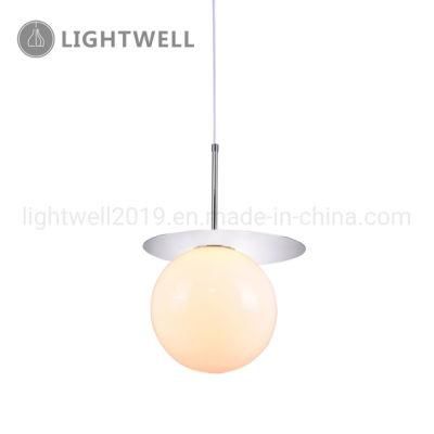 Decorative hanging ceiling Lamp suspension light ball glass pendant light