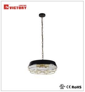 Decorative Hotel Project Black Aluminium Pendant Lamp