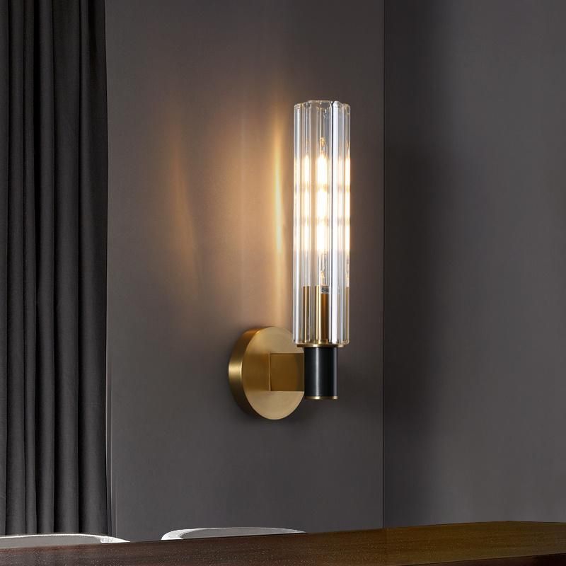 All Copper Wall Lamp Living Room Post Modern Bedside Wall Lamp