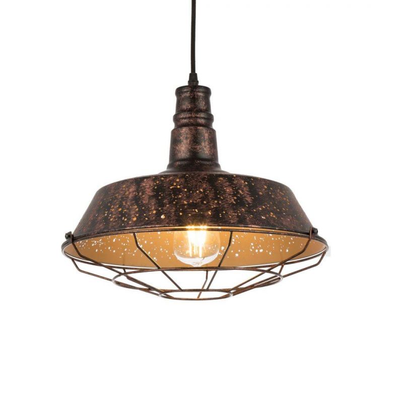 Retro Indoor Light Corrosiono Lamp Shade Pendant Lighting