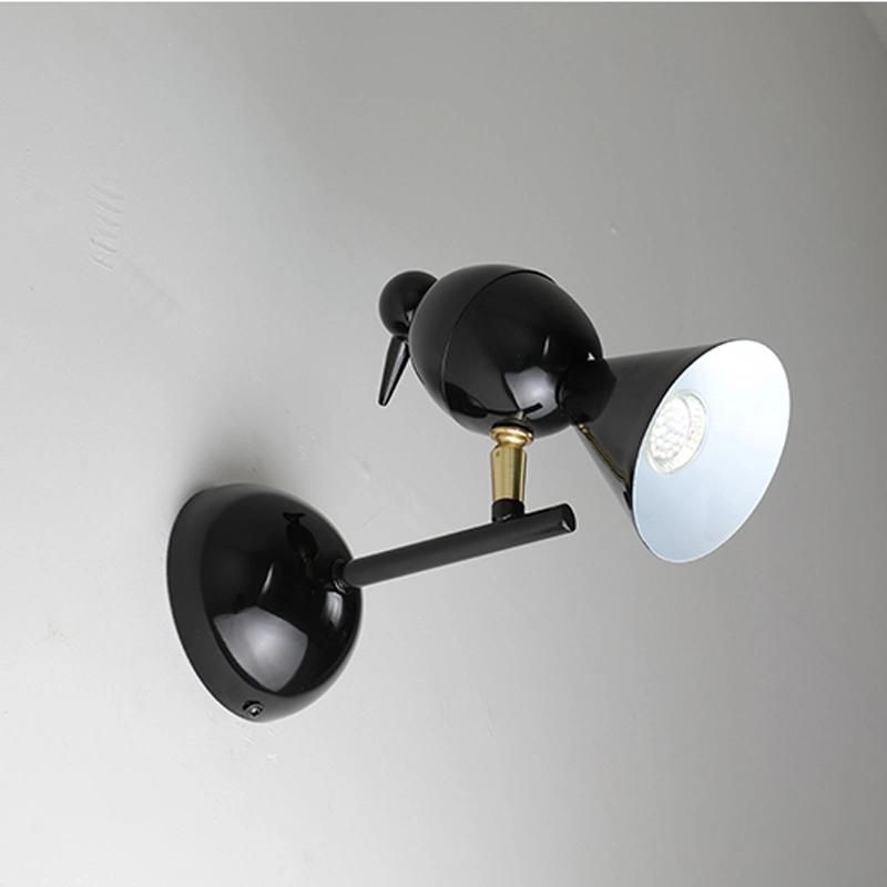 Personality Creativity Simple Corridor Light Bedroom Bedside Lamp Ironwork Wall Lamp