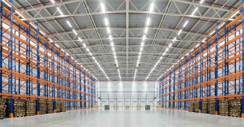 Wholesales LED Linear Light 120cm 150lm/W LED Light Special Design for Logistics Warehouse LED High Bay Light