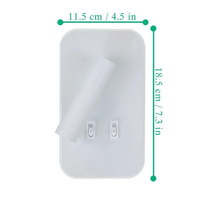 LED Wall Lamps 3W Reading Light 7W Backlight Reading Lamp Hotel (WH-OR-229)