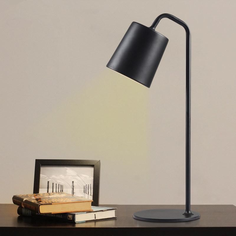 Nordic Simple Wrought Iron Dimmable E27 Connector Sofa Table Reading Table Lamp