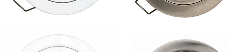Square Lighting Fixture GU10 MR16 Downlight Housing Holder (LT1101)
