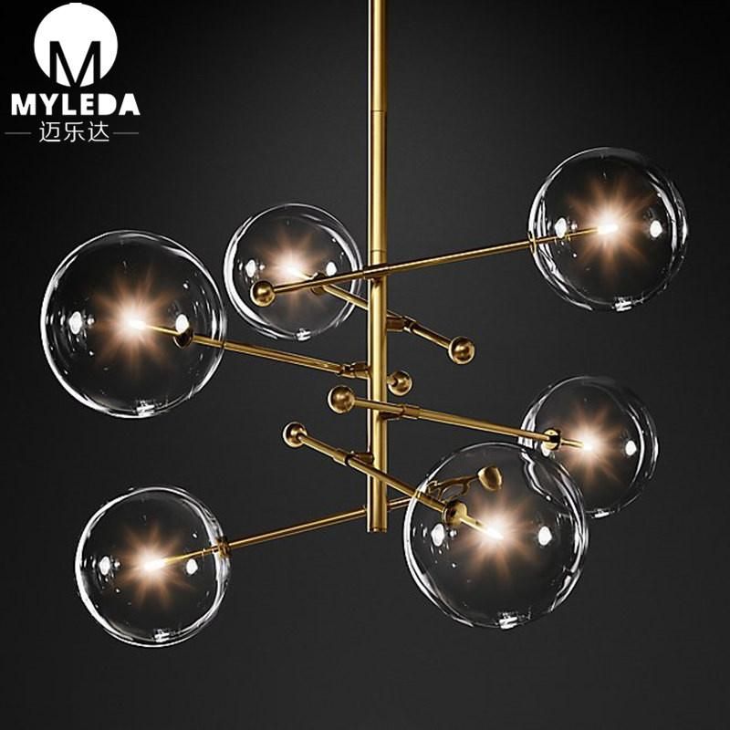 Decoration Glass Ball LED Pendant Chandelier Lighting for Home