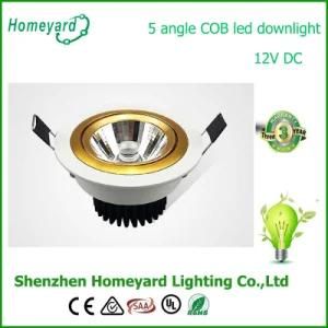 Tled Down Lights 3W /7W Bean Angle 15degree Small Angle