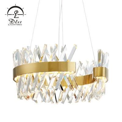 Modern LED Hanging Lighting Crystal Decoration Project Chandelier
