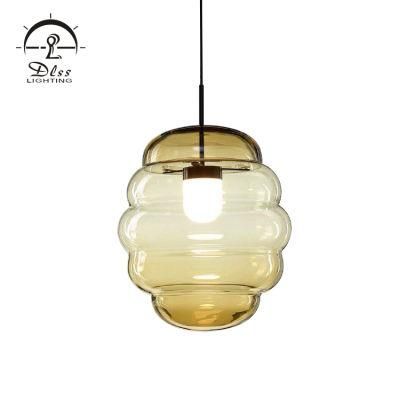 Cheap American Style Art Iron Glass Modern Restaurant Chandelier Pendant Light