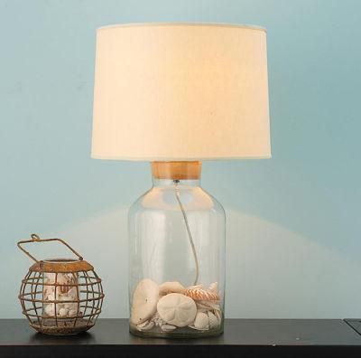 So Fashion &amp; Wonderful Design Living Room Modern Glass Desk Table Lamp Light Lighting with Shades