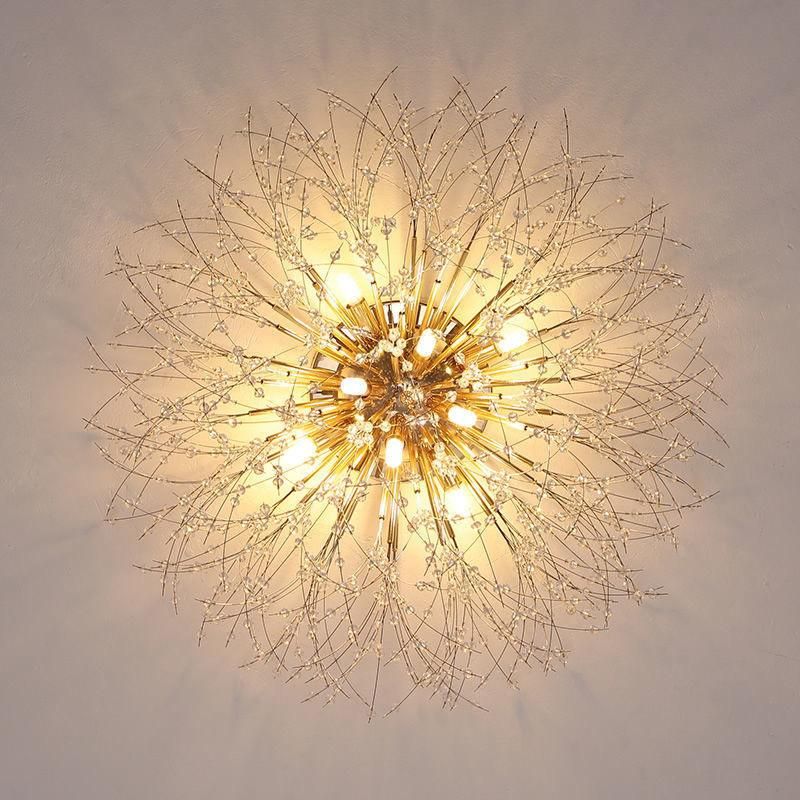 Dandelion Ceiling Light Living Room Kitchen Decor Firework Snowflake Ceiling Light (WH-MA-168)