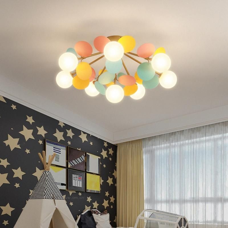 Color Balloon Design Ceiling Lamp Pendant Lamp Living Room Lamp LED