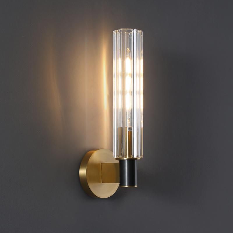 All Copper Wall Lamp Living Room Post Modern Bedside Wall Lamp