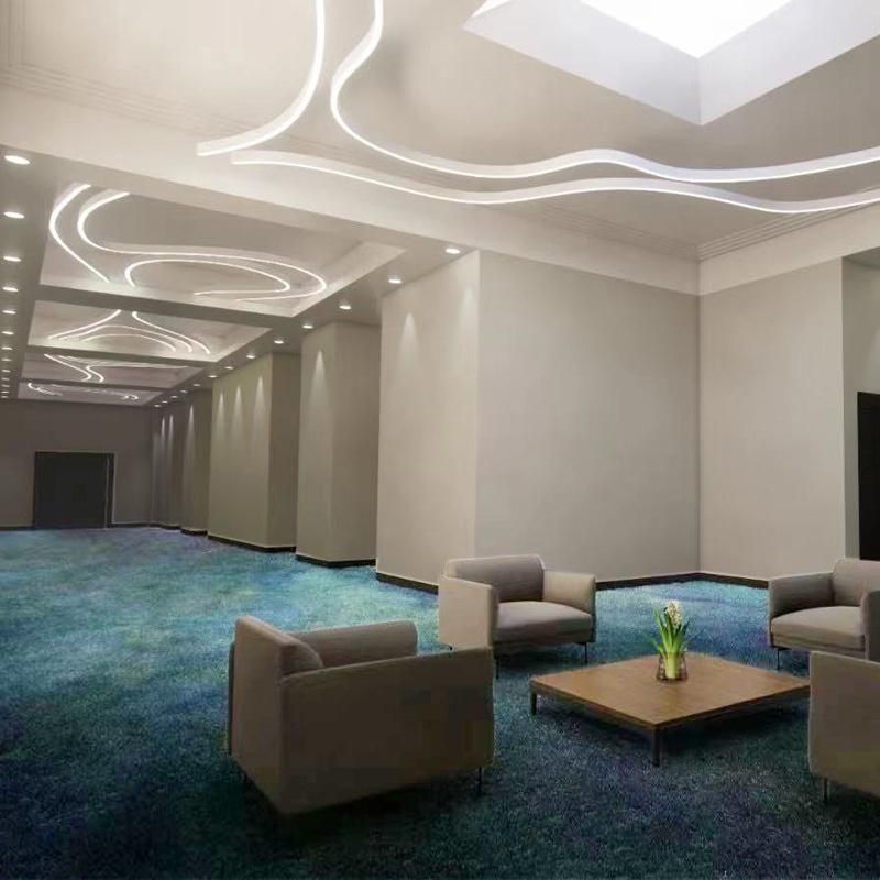 Decorative Special-Shaped Custom LED Linear Pendant Light for Hotel Meeting Room, Dining Room