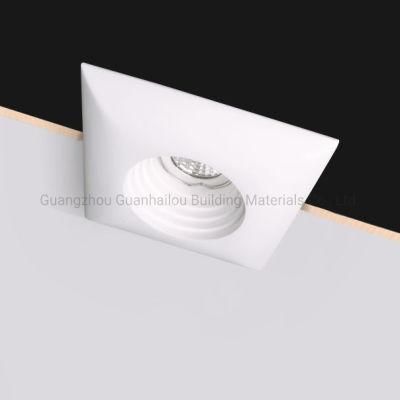 Modern Simple Design Recessed LED Down Lights with Plaster Frame (122)