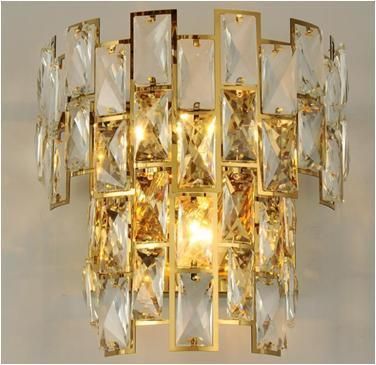 Modern Style Popular Gold Color Wall Lamp E14 Bulb for Bedside, Staircase, Doorway
