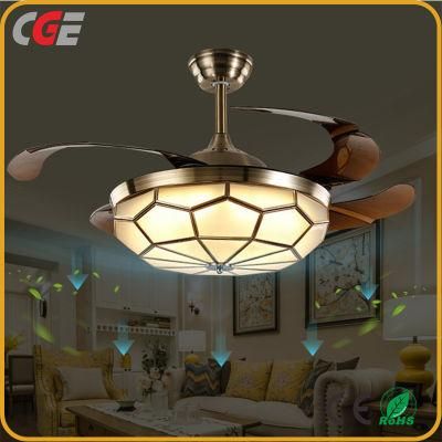 42 Inch Decorative European Ceiling Fan with Light