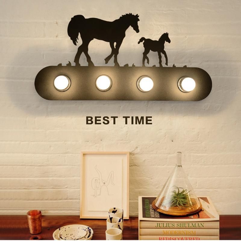 American Country Restaurant Fashion Creative Industrial LED Indoor Wall Lamps (WH-VR-75)