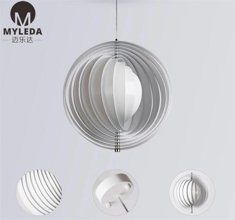 Modern Decoration Pendant Hanging Gold Iron Cage Hanging Lamp