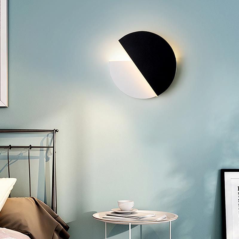 2022 Zhongshan Modern 360 Degree Rotatable Bedroom Lamps Acrylic LED Wall Light