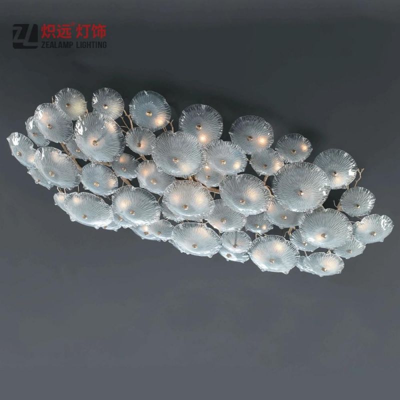 Round Sconce Copper Lighting Glass Wall Lamp