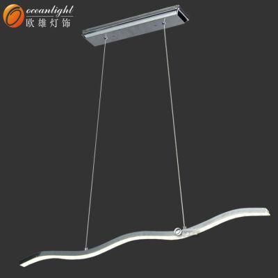 Modern LED Wave Design Pendent Light for Living Room